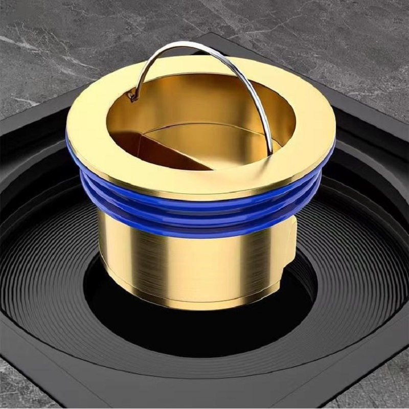 Gravity deodorizer latrine insect-proof plug water pipe universal brass floor drain-product