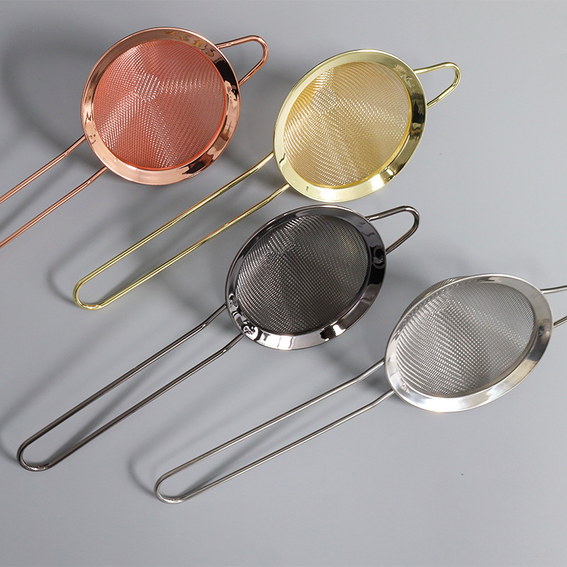 Stainless steel strainer cocktail strainer 8.5 cm sink stopper