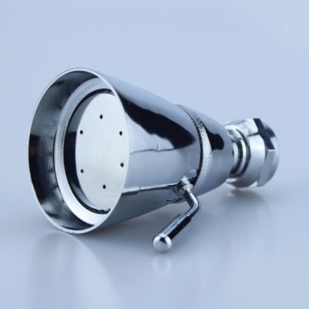 Brass trumpet shower top spray head fixed water saving pressurized top nozzle