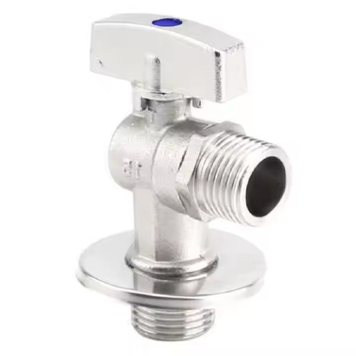 Brass Angle water valve with G1/2 "thread Angle ball valve