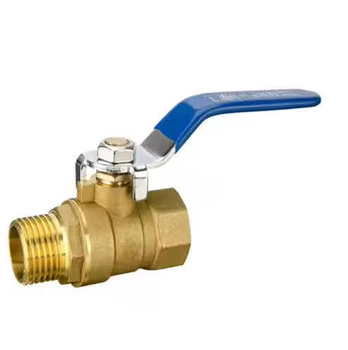 600wog brass ball valve with NPT thread angle valve