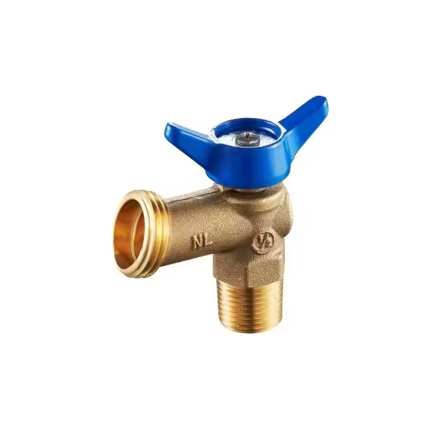 1/4 turn brass body Domestic boiler drain valve lead-free