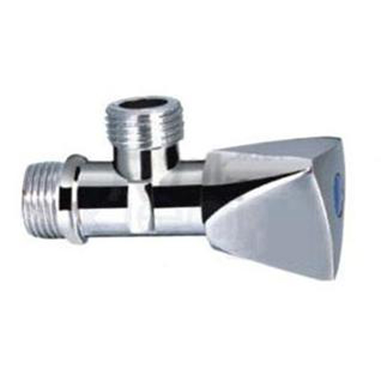 High quality brass water valve 1/2 double outlet Angle valve