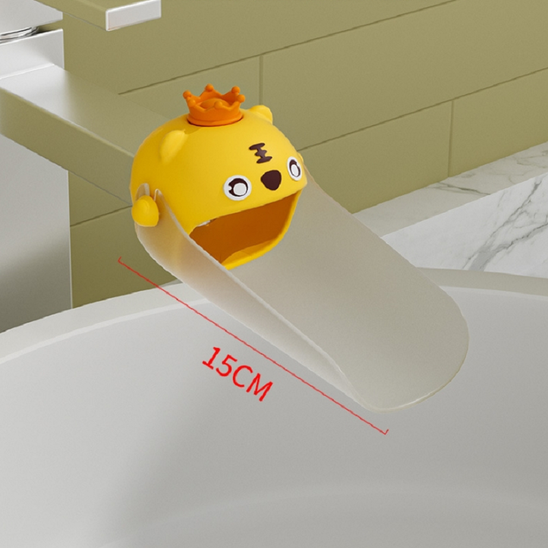 Faucet extender Children's hand silicone extension mouth guide sink