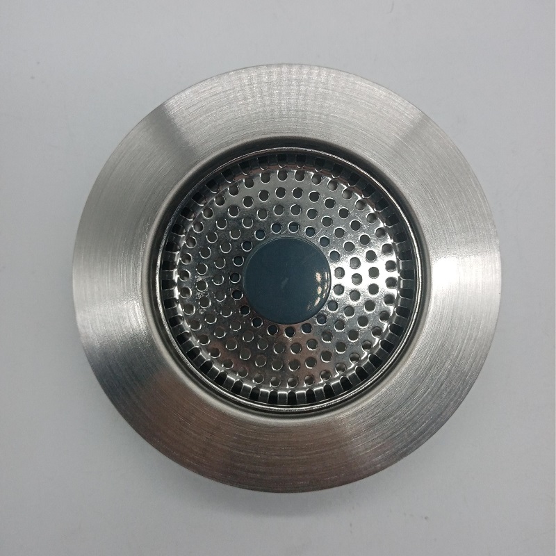 metal 3 in 1 kitchen sink drain strainer stopper pop up plug