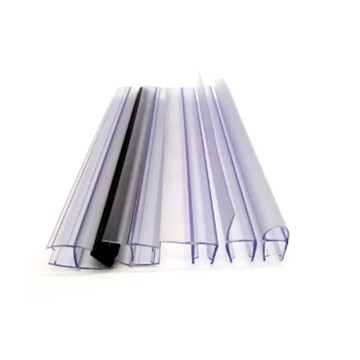 Glass Door Sealing Strip Frameless Window Seam Edge Sealing Bathroom Shower Room Water Retaining Strip