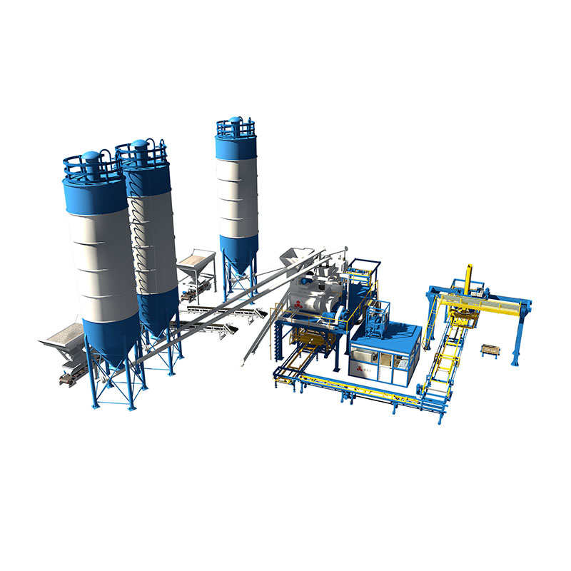 U Type Block Processing Line