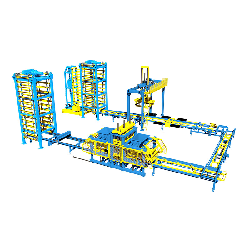 Circle Type Block Processing line