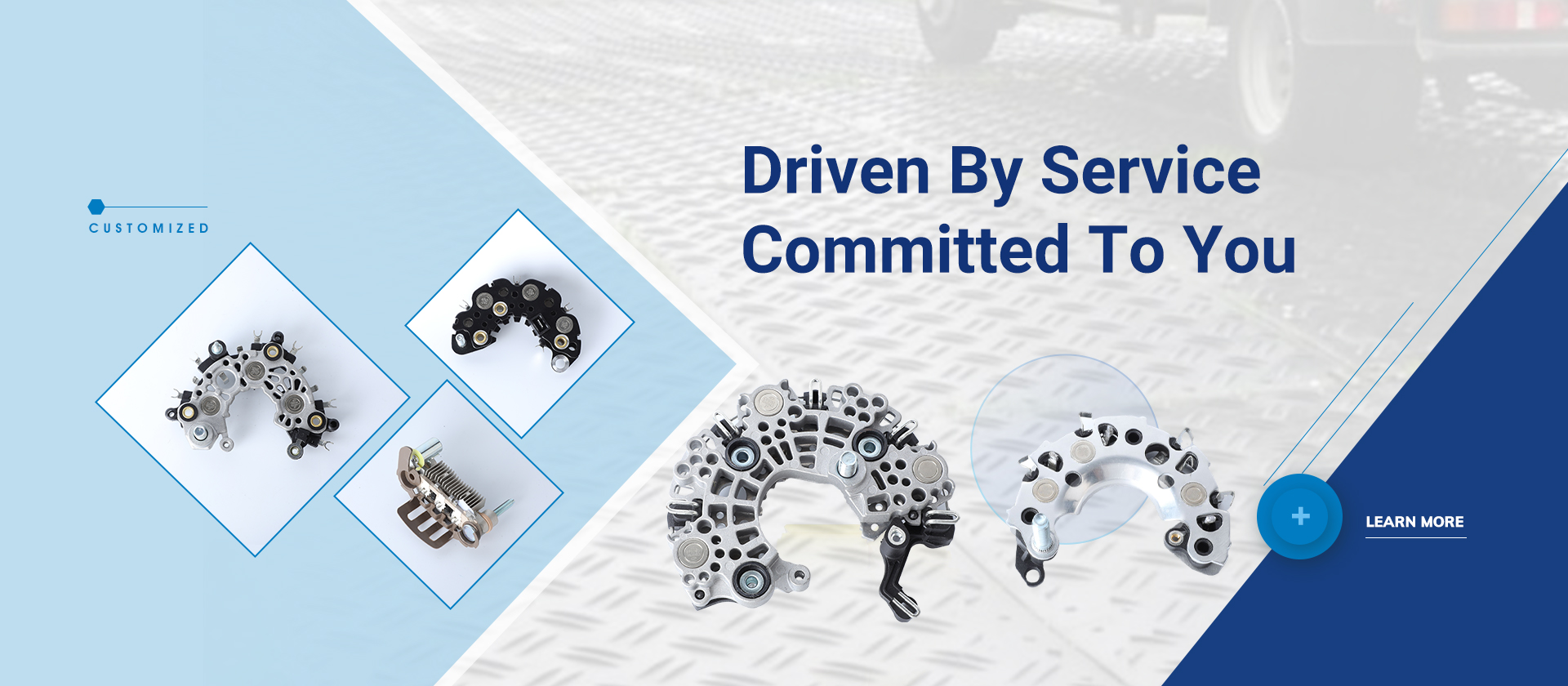 Driven by service committed to you