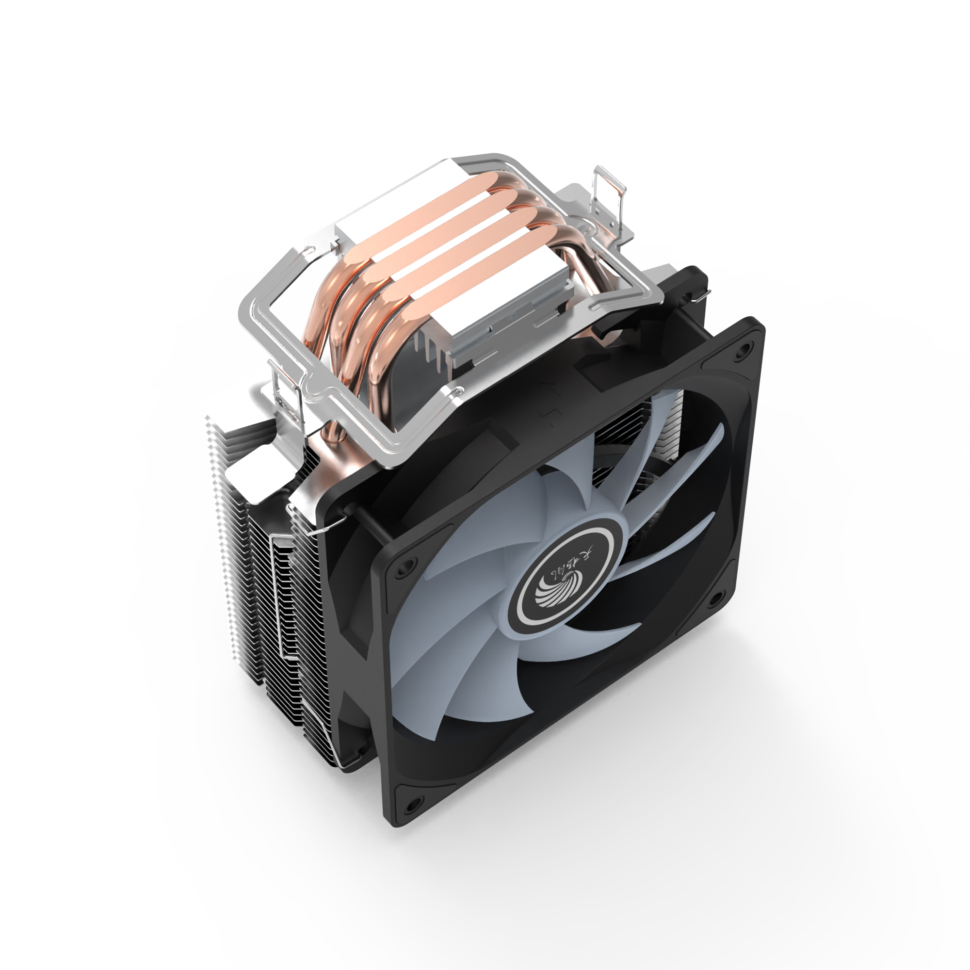 Factory Wholesale Air CPU Cooler Computer Processor Radiator with 4 Heatpipe Heatsink S40