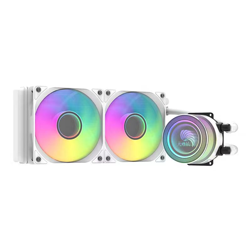 Cost Effective AIO Liquid Cooler 240mm With Mirror Surface Fan and 3D Infinity Pump Head