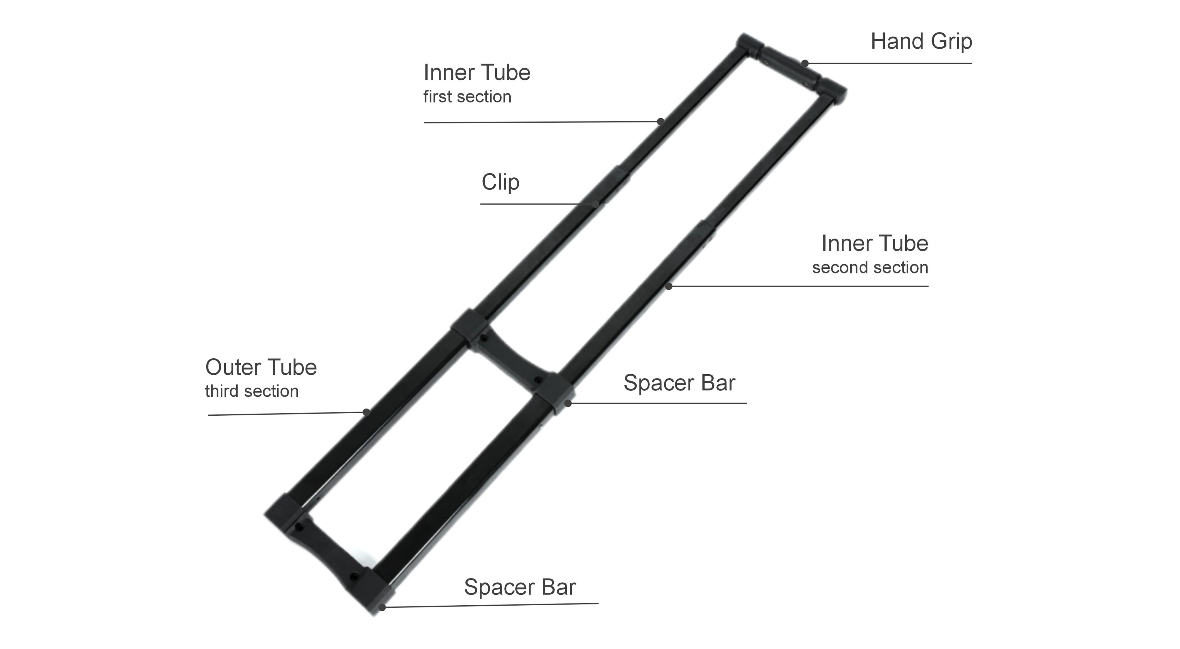 Trolley Handle 150kg Load Bearing Spare Parts for Toolboxlk2
