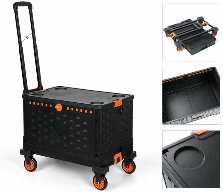 En phase avec les tendances du secteur : des chariots manuels pliables innovants pour les opérations modernes