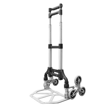 Tianyu Anti Puncture Silent Wheel 70kg Capacity Folding Lightweight Stair Climbing Cart