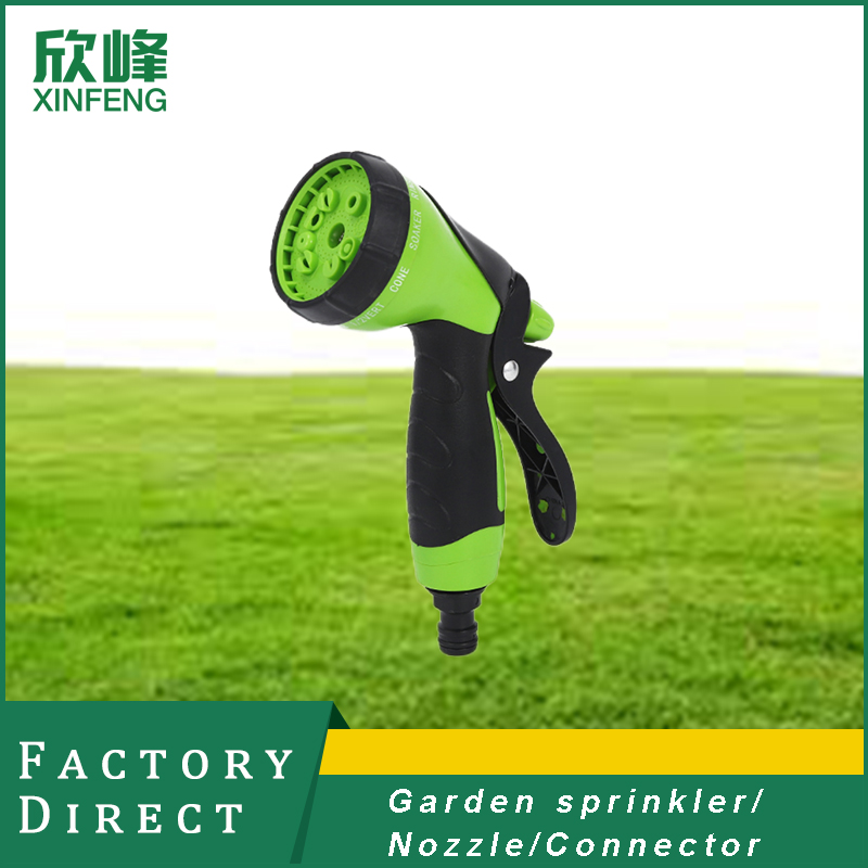 10 Pattern ABS Spray High-Pressure Nozzle Sprayer Garden Car washing Sprinkler Gun
