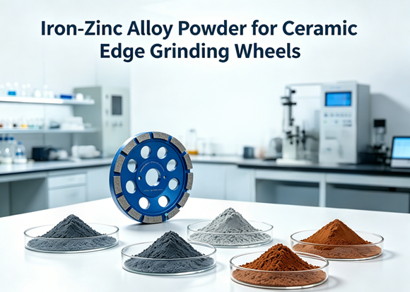 Sagwell Iron-Zinc Alloy Powder for Ceramic Edge Grinding Wheels