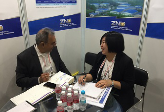 Sagwell alloy powder exhibited at INDIA STONEMART 2019