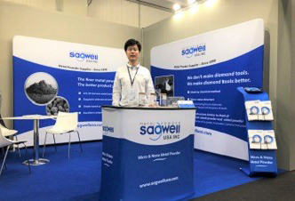 Sagwell metal powder for diamond tools show at Marmomac 2019