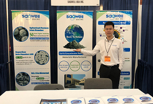 Sagwell ZVI powder exhibited at Bioremediation Symposium