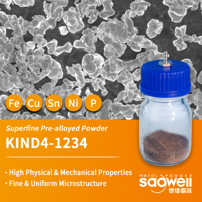 Superfine Pre-alloyed Powder: KIND4-1234