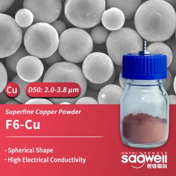 Superfine Pure Copper Powder: F6-Cu