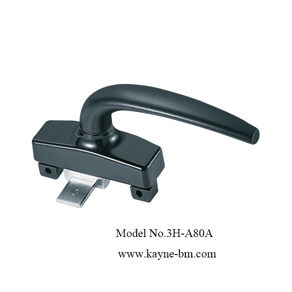 3H-A80 SERIES, Side hung and top hung aluminium casement window handle
