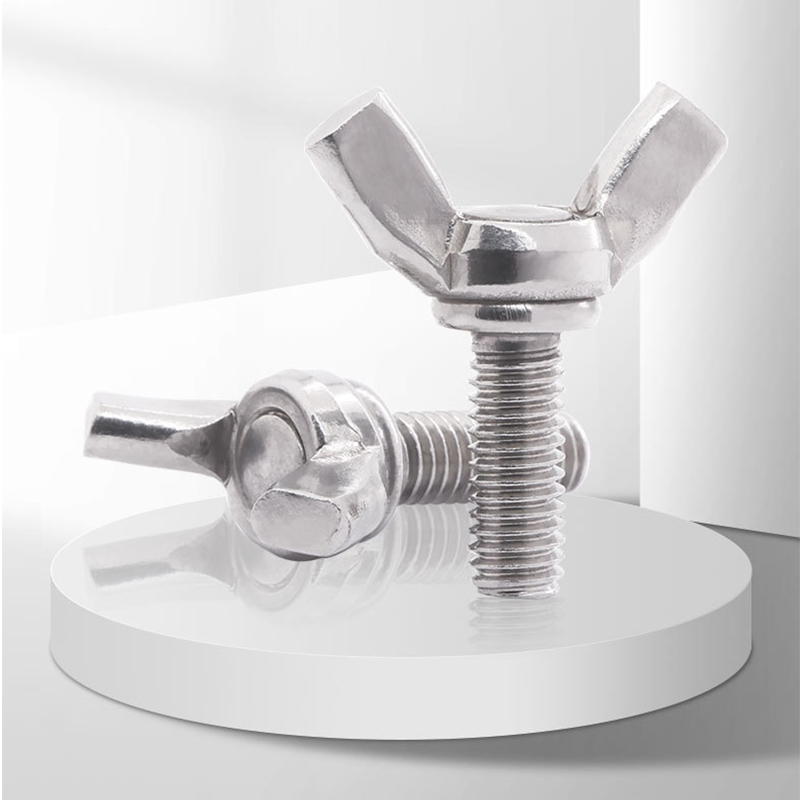 3H-V034, Butterfly bolts DIN 316 304 Stainless steel Carbon steel Wing bolts Hand twisted bolts