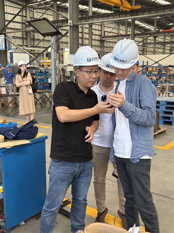 Russian clients pay a visit for inspection (3)