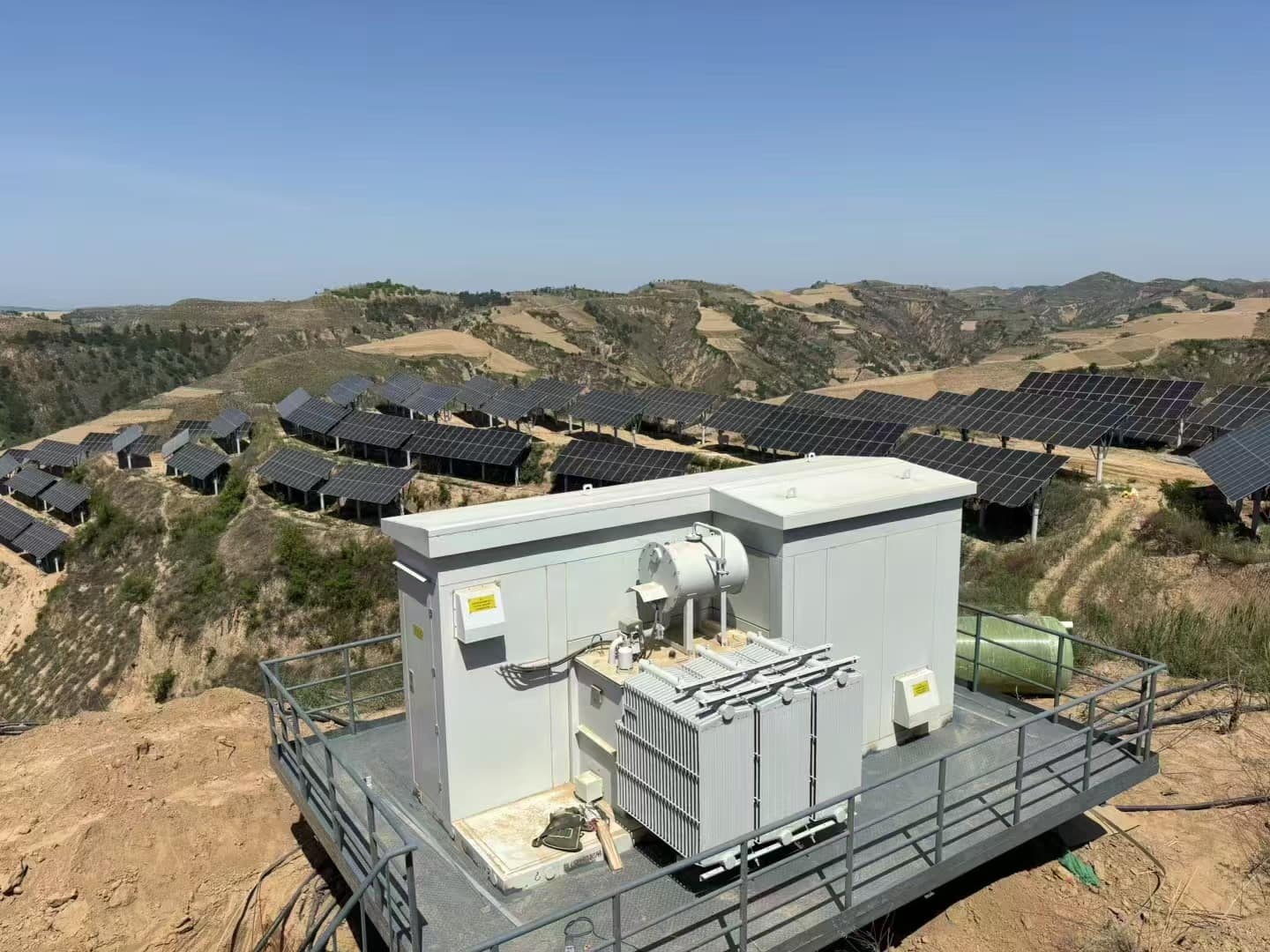 The PV-specific Chinese-style Substation developed by Subian Electric has been officially delivered.