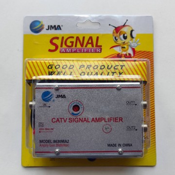 JMA 8630MA2 30dB 2 way CATV signal amplifier