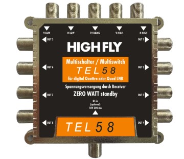 5X8 satellite multiswitch