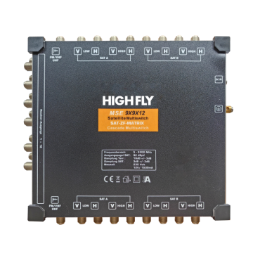 9×9×12 Satellite Multiswitch