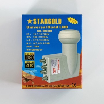 OEM Ku Band Quad LNB STARGOLD SG-300HD