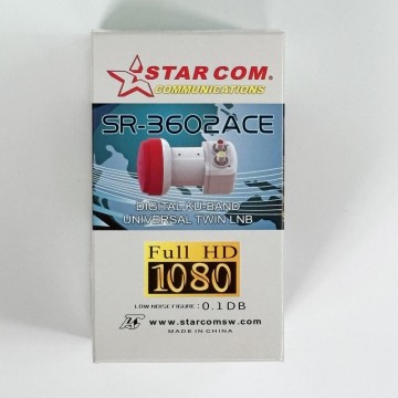 OEM Ku Band TWIN LNB STAR COM SR-3602ACE