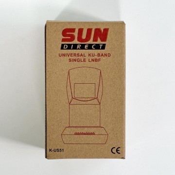 OEM Ku Band LNB Tunggal SUN DIRECT K-US51