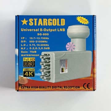 OEM Ku Band Octo LNB STARGOLD SG-800