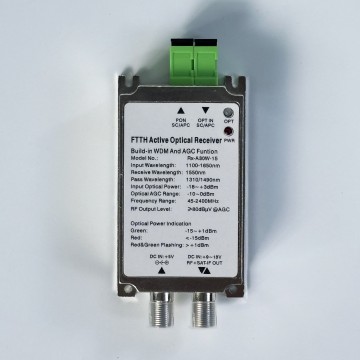 HIGHFLY Fiber FTTH WDM Active optical receiver Rx-A30W-15-1-1-1-1