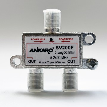 5-2400MHz 2 way splitter ANKARO SV200F