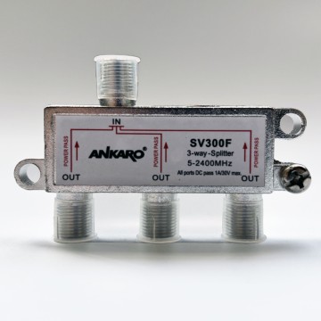 5-2400MHz 3 way splitter ANKARO