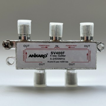 5-2400MHz 4 way splitter ANKARO SV400F