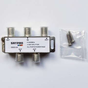 5-2400MHz 4 way splitter SATPRO
