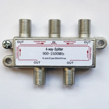 900-2400MHz 4 way splitter