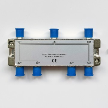 6 way splitter 5-2500MHz（TELEVES）