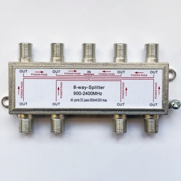 900-2400MHz 8 way Splitter
