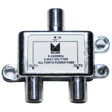 5-2400MHz 2 way splitter ALCAD