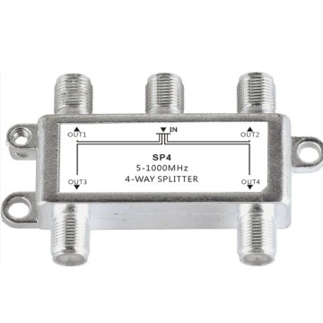 5-1000MHz CATV 4 way splitter SP4