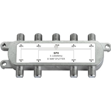 5-1000MHz CATV 8 way splitter SP8