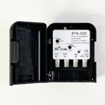 2X2 470-694MHz 5G Lte UHF CATV amplifier