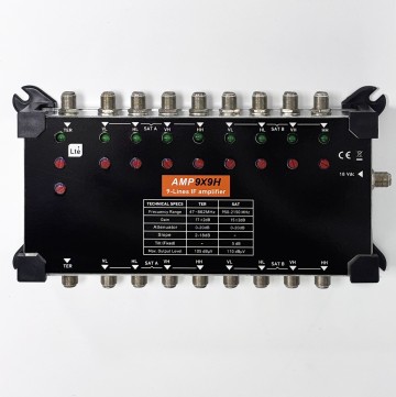 9X9 satellite amplifier HIGHFLY AMP9×9H