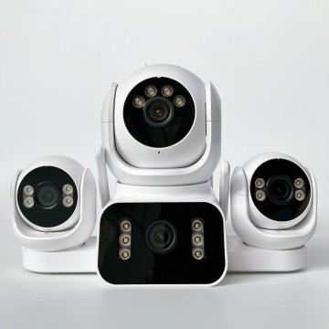 16W 16Ah AOV solar camera 4G EU type PTZ 4 lens solar monitor